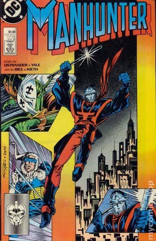 Manhunter comic book cover