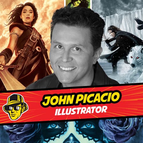 John Picacio Illustrator at Celebrity Fan Fest