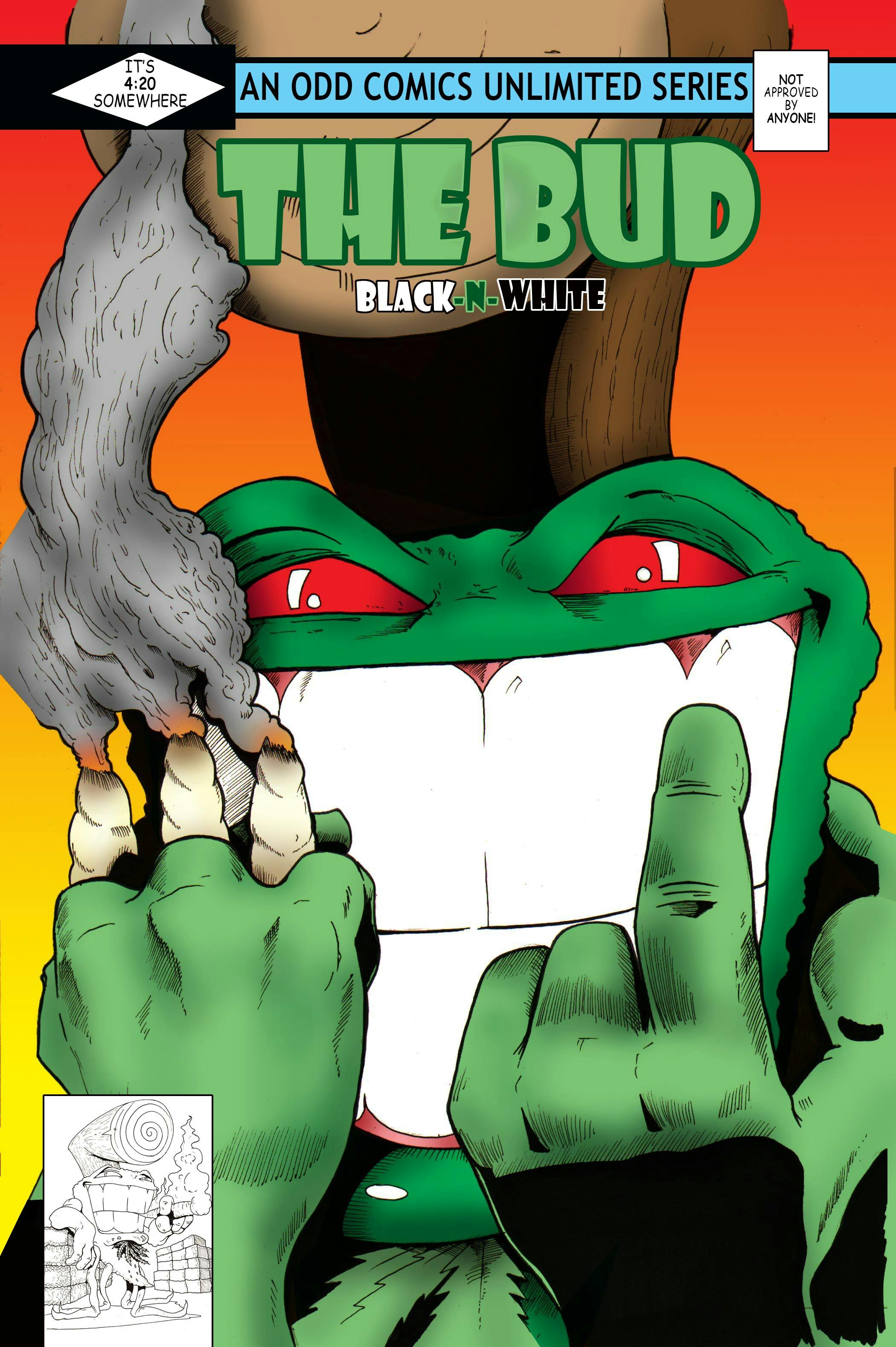 "The Bud" comic book artwork by Celebrity Fan Fest guest artist Gary ODD Edmund