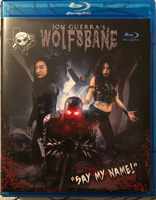 Jon Guerra's Wolfsbane "Say My Name" Blu-ray Disc cover