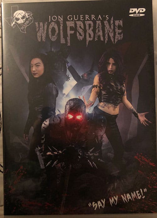Jon Guerra's Wolfsbane "Say My Name!" dvd cover