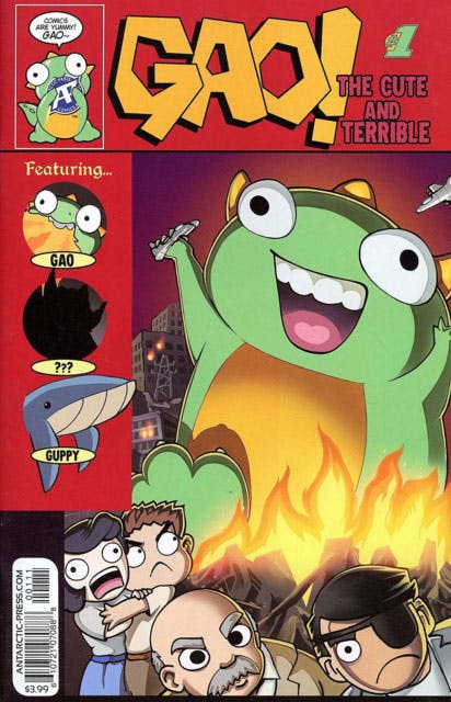 Gao! The Cute and Terrible comic book cover