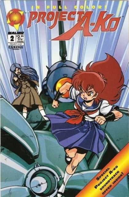 Project A-Ko comic book cover