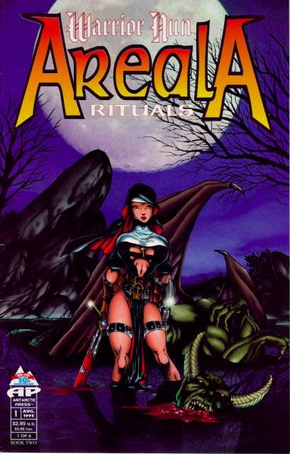 Warrior Run Areala Rituals comic book cover