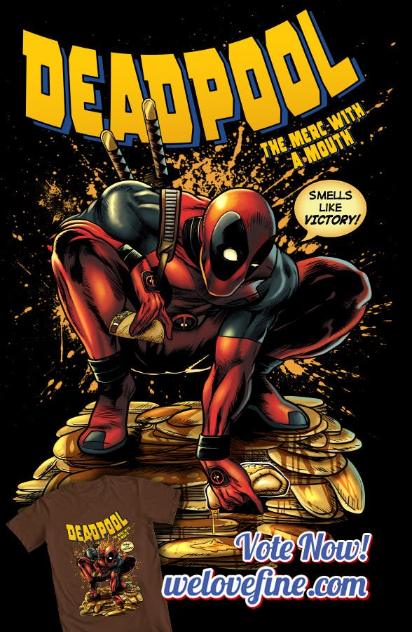 Deadpool comic artwork