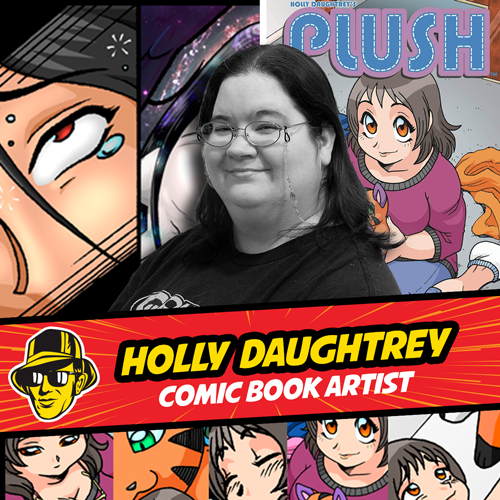 Holly Daughtry Comic Book Artist at Celebrity Fan Fest