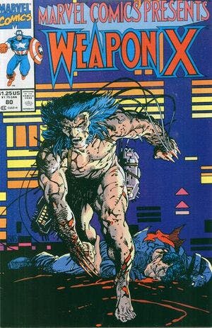 Marvel Comics Presents Weapon X comic book cover