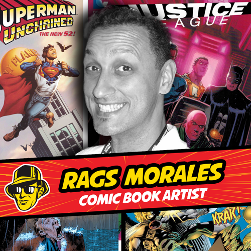 Rags Morales comic book artist