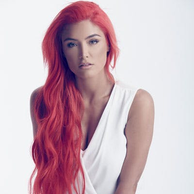 Eva Marie with white top